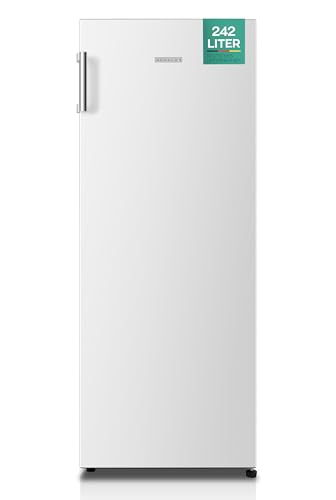 HEINRICHS freistehender Kühlschrank Vollraumkühlschrank LED-Beleuchtung