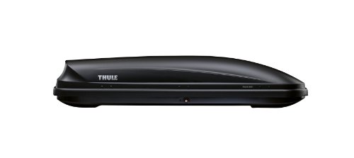 Thule Pacific 600 Aeroskin Dachbox mit Fast-Grip-Schnellbefestigungssystem
