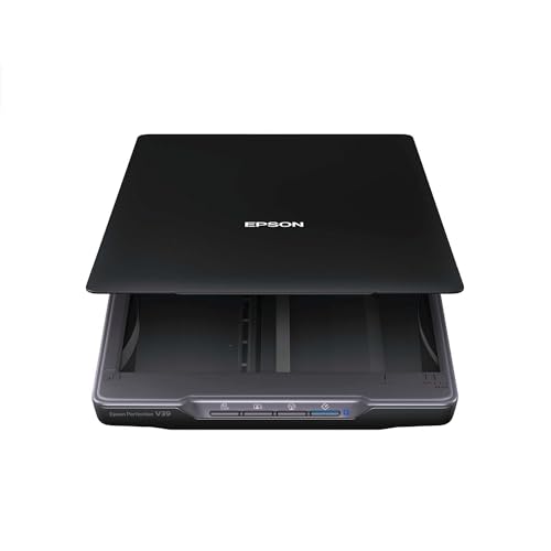 Epson Perfection V39 Color Photo and Document Scanner Scan-to-Cloud