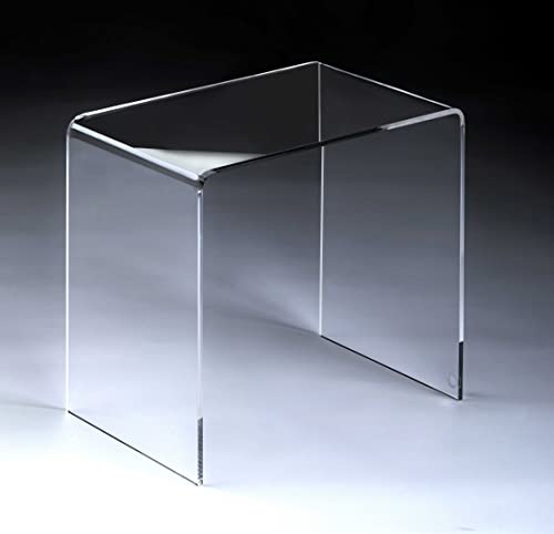 HOWE-Deko wertiger Acryl-Glas Beistelltisch Nachttisch transparent