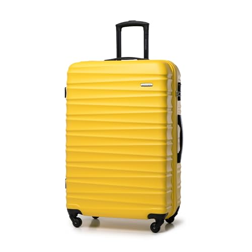 WITTCHEN Reisekoffer Rollkoffer Trolley großer Koffer Handgepäck Hartschale aus ABS