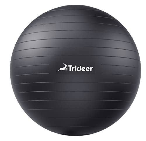 Trideer dicker Gymnastikball Pezziball, Anti-Burst Pilates Ball 45-85 cm Bürositzball