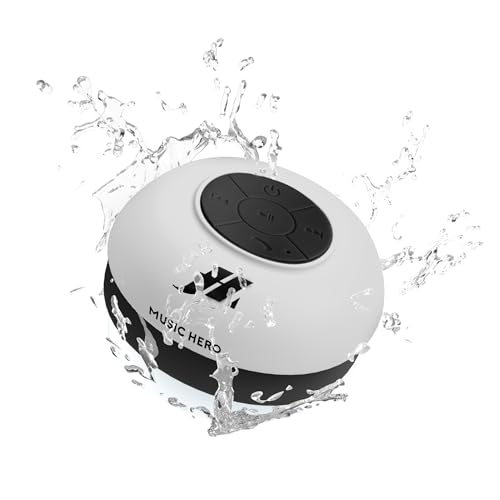 SBS Bluetooth Lautsprecher wasserdicht und kabellos Wireless Speaker mit Saugnapf