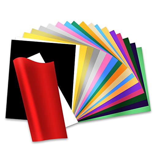 BOSADA Plotterfolie Textil 20 Stück Heat Transfer 30,5 × 20 cm Flexfolie