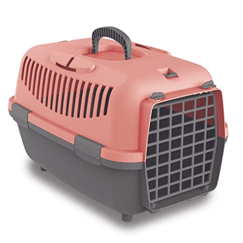 Nomade Hundebox Transportbox für Hunde und Katzen Abmaße 48 × 32 × 32