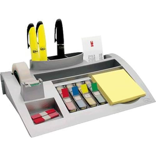 Post-it C50 Tischorganizer Stifteköcher mit Starter-Paket an Büromaterial