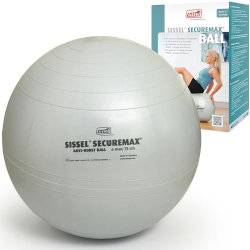 Sissel SECUREMAX Gymnastikball Belastung bis 500 kg 100% PVC & recyclebar