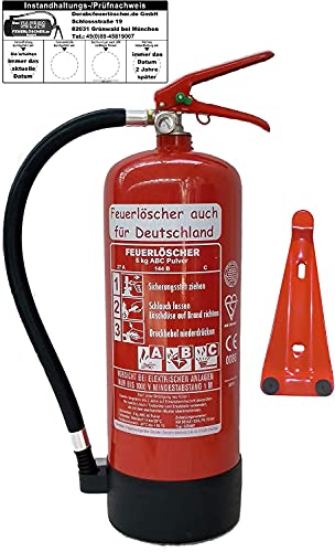 Brandengel® Feuerlöschgerät mit Wandhalterung und Sicherheitsventil