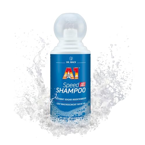 DR. WACK A1 Speed Shampoo 500 ml Autoreiniger mit Aktivschaum-Formel