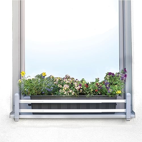 Green Creations Blumenkastenhalter ohne Bohren für die Fensterbank außen