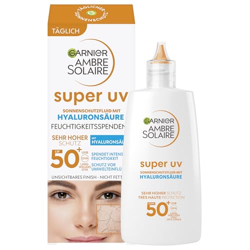 Garnier antioxidativer Super UV-Sonnenschutz-Fluid mit LSF 50+ mit Hyaluronsäure