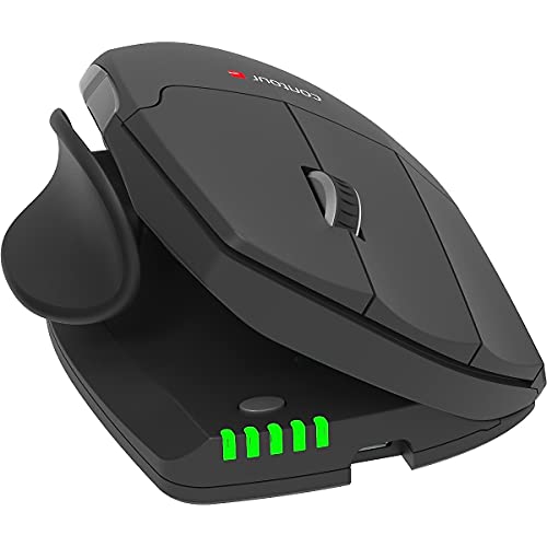 Contour Unimouse ergonomische Maus mit extra Daumenauflage wiederaufladbar