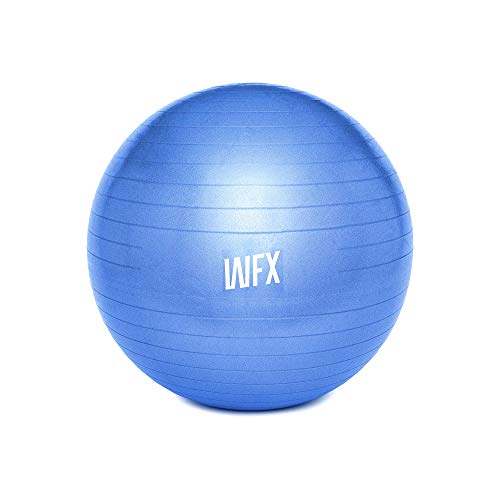 #DoYourFitness Gymnastikball mit Ballpumpe Fitness Sitzball in 55 cm bis 85 cm