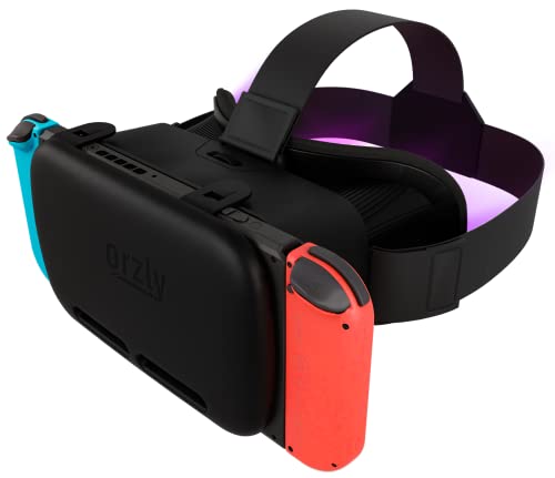 Orzly VR Brille für Nintendo Switch OLED Konsole Modell für 3D