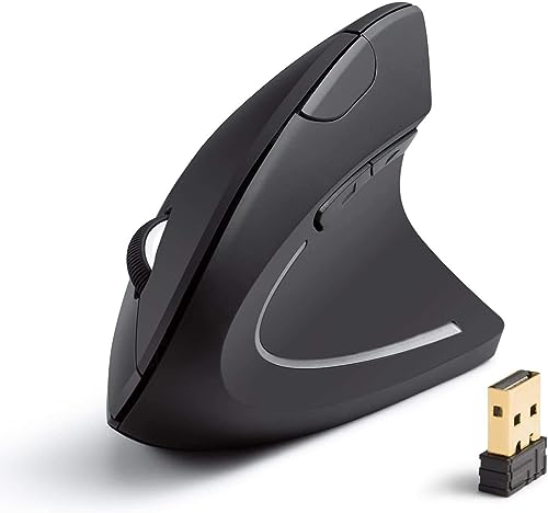Anker ® Wireless Ergonomische Maus Vertical Mouse Windows und Mac mit 5 Tasten