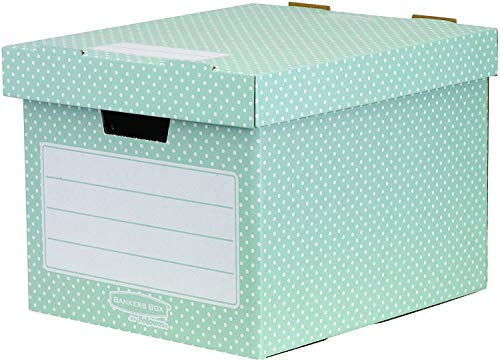 Bankers Box Style Series tragbare Stapelboxen aus 100 % recyceltem Karton