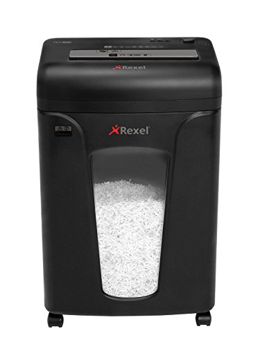 Rexel REM820 Aktenvernichter Mikroschnitt manueller Einzug und 21 l Abfallbehälter