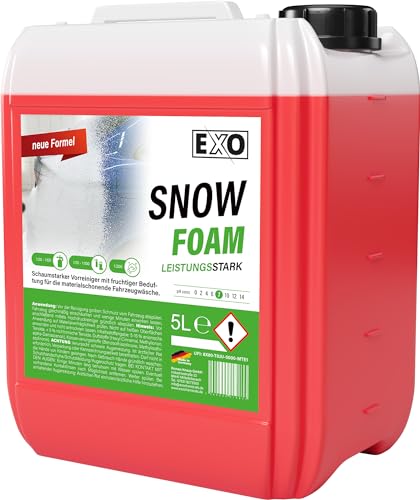 EXO SNOW FOAM pH-neutral Autoshampoo Fahrzeugreiniger mit Duft