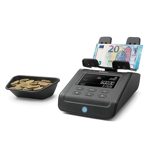 Safescan 6165 Geldzählmaschine mit automatischer Münzrollenerkennung