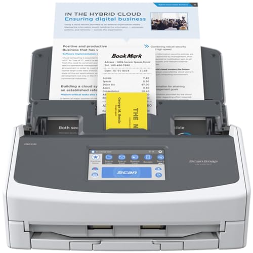 iX1600 ScanSnap Scanner für A4, A5, A6, B5, B6, Visitenkarte, Postkarte, Letter