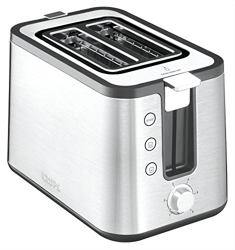 Krups Premium Toaster Control Line mit Aufsatz und 6 Bräunungsgraden