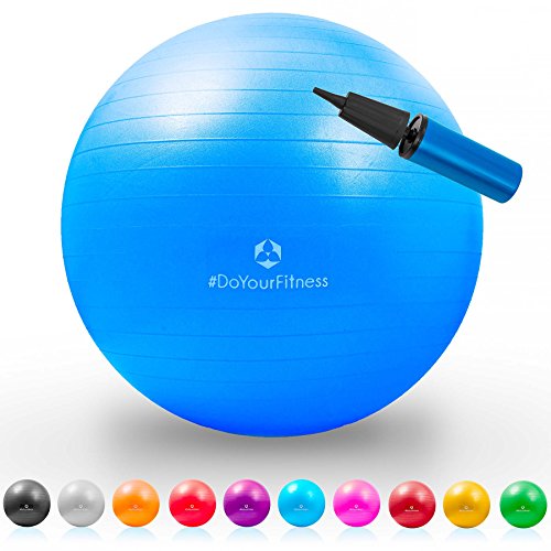 Sitz- und Fitnessball Pluto berstsicher 4 Größen und mehrere Farbtöne erhältlich